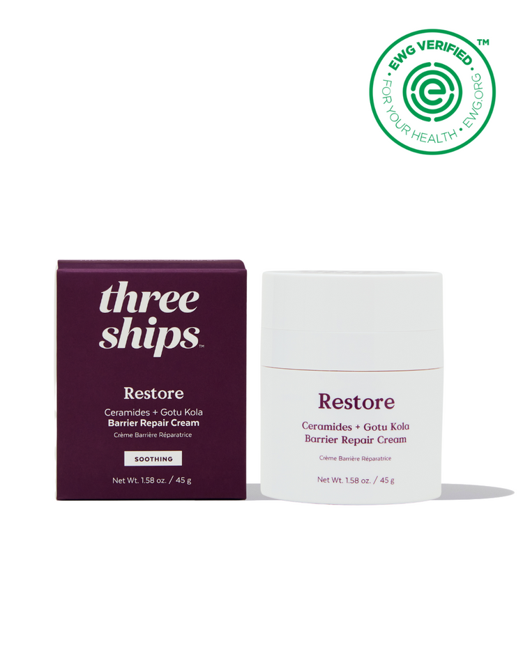 Restore Ceramides + Gotu Kola Barrier Repair Cream | Three Ships