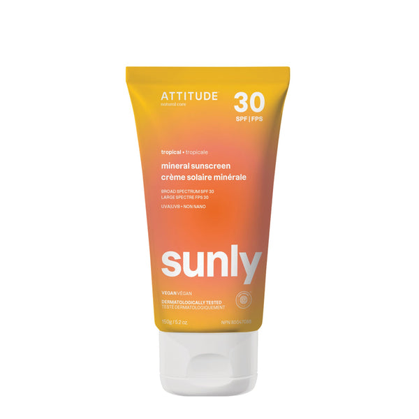 Tropical Mineral sunscreen SPF 30 | Attitude Natural Care