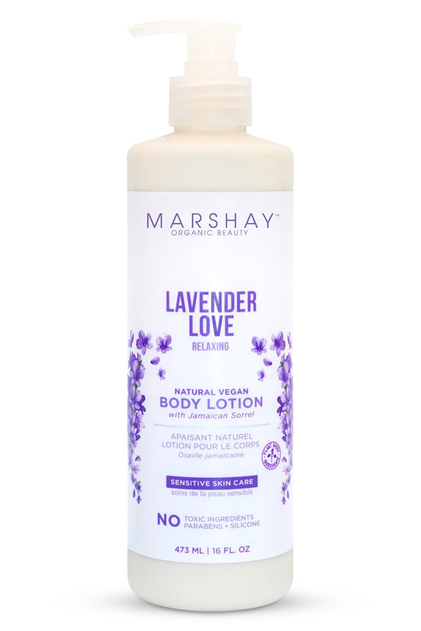 Lavender Love Shea Body Lotion | Marshay Organic Beauty