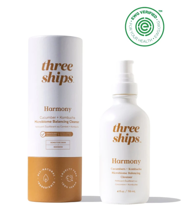 Harmony Cucumber + Kombucha Microbiome Balancing Cleanser | THREE SHIPS