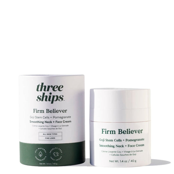 Firm Believer Goji Stem Cell + Pomegranate Smoothing Neck + Face Cream –  Ritual Skin Co.