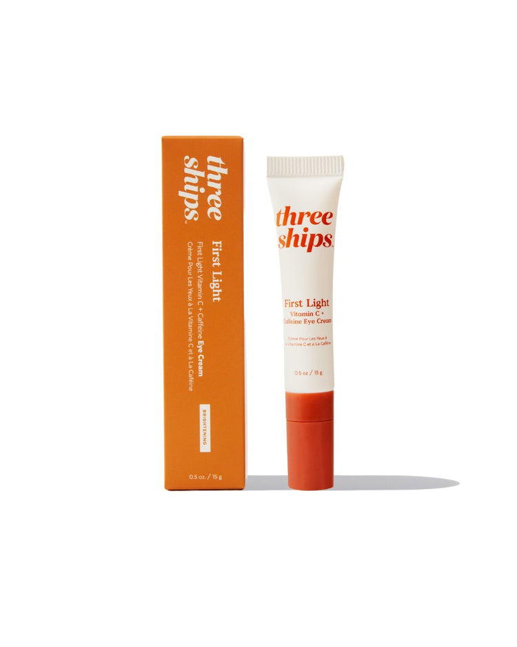 First Light Vitamin C + Caffeine Eye Cream | THREE SHIPS