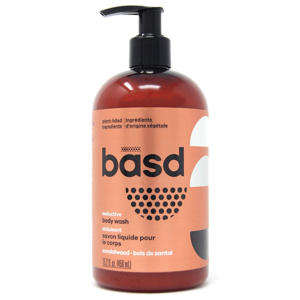 Seductive Sandalwood Body Wash Pump Bottle | BASD