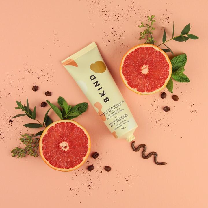 Coffee and Peppermint Moisturizing Scrub | BKIND