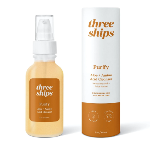 Purify Aloe + Amino Acid Cleanser | Three Ships