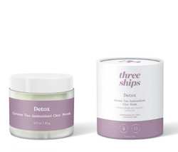 Detox Green Tea Antioxidant Clay Mask | Three Ships