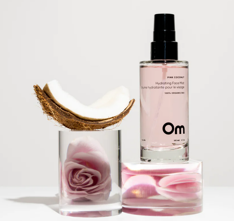 Pink Coconut Hydrating Face Mist | Om Organics