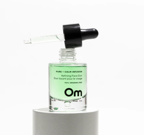 Pure + Calm Infusion Refining Face Elixir | Om Organics