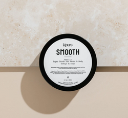 SMOOTH Organic Sugar Scrub for Hands and Body | k'pure