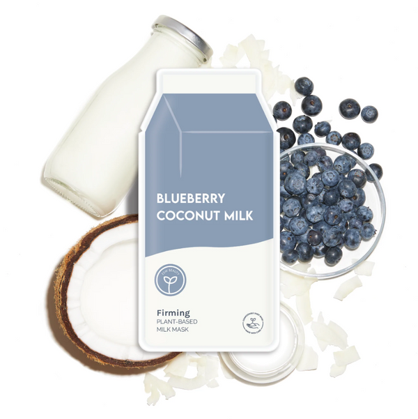 Blueberry Coconut Milk Firming Plant-Based Milk Mask | ESW BEAUTY