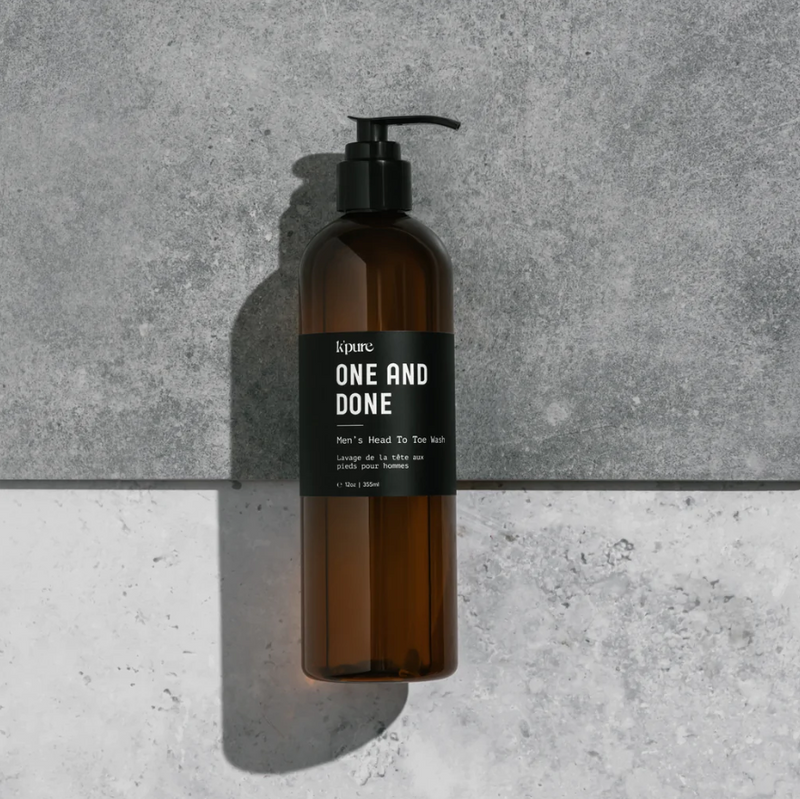 One And Done Men's Head To Toe Wash | K'pure