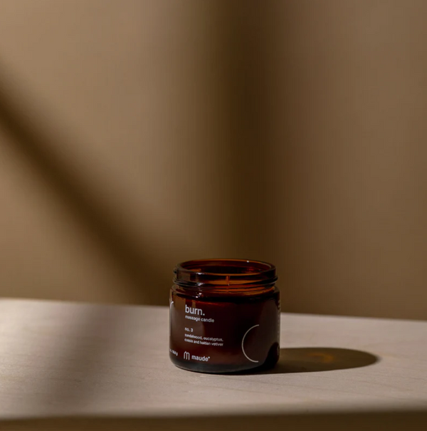 Burn No. 3 Massage Candle | Maude