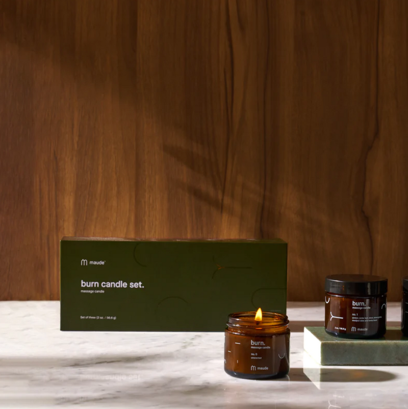 Burn Massage Candle Trio | Maude