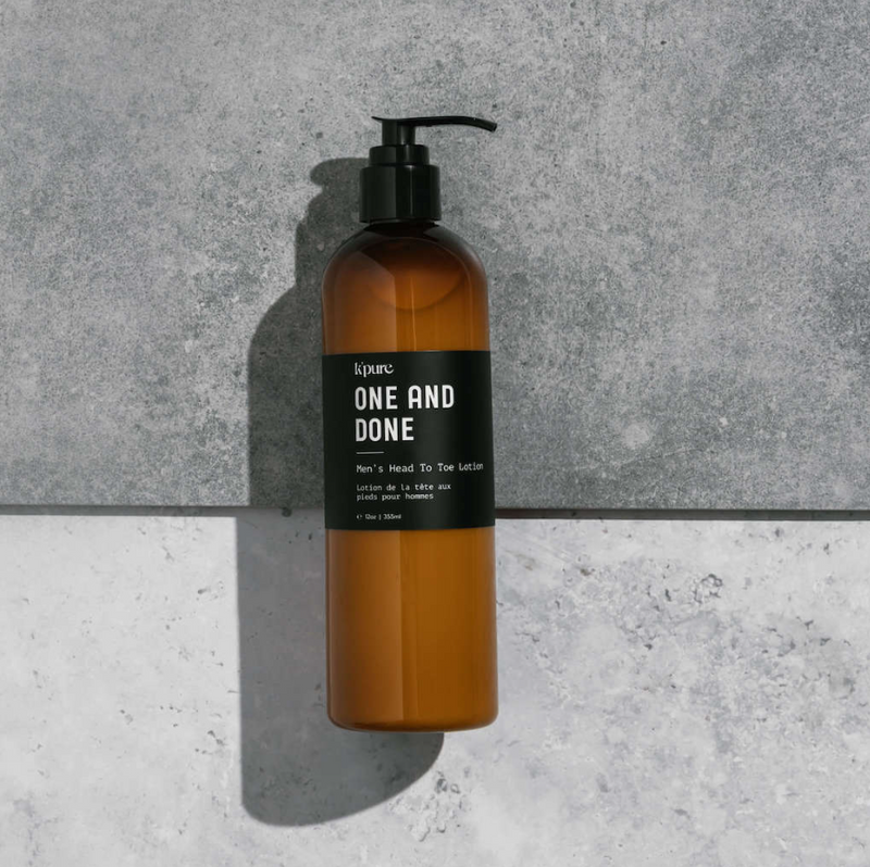 One and Done Men's Head to Toe Lotion | K'Pure