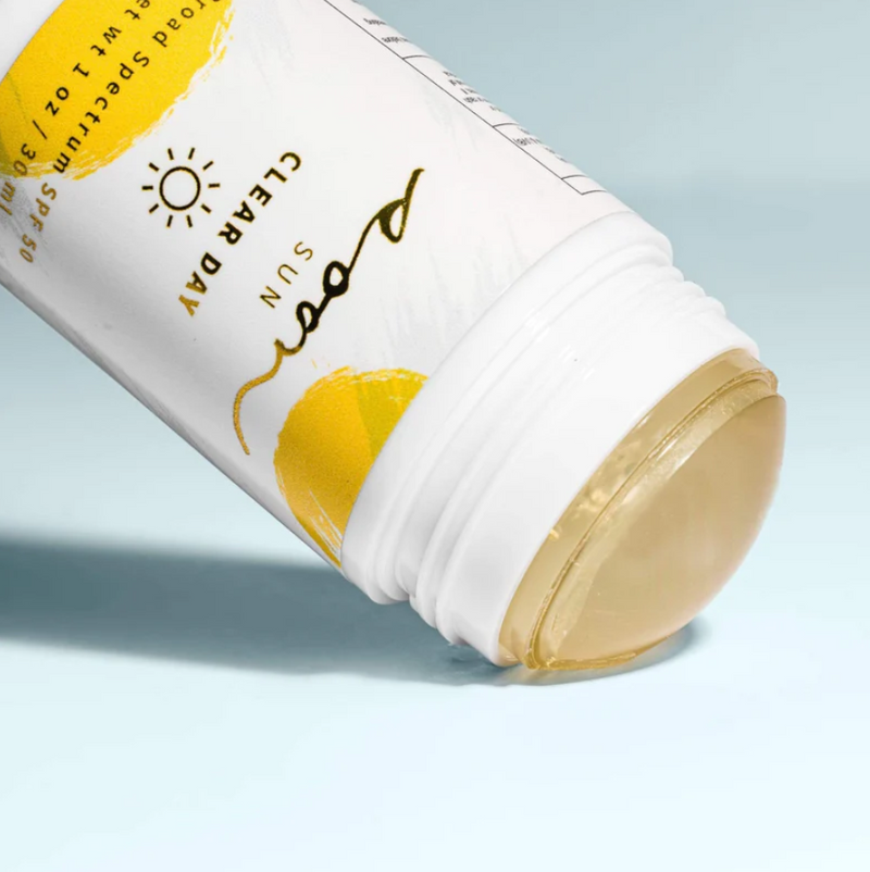 Clear Day Broad Spectrum SPF 50 Oil Free Stick | Soon Skincare