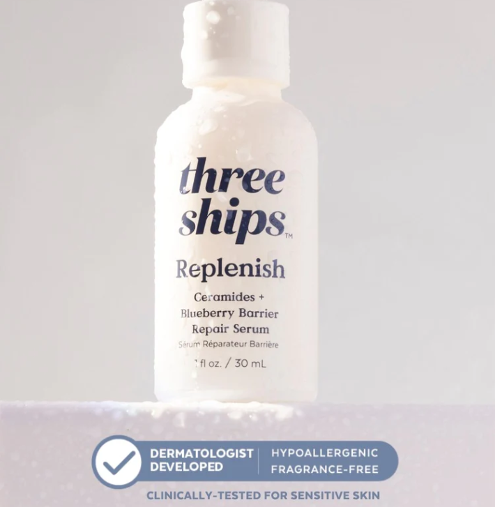 Replenish Ceramides + Blueberry Barrier Repair Serum | ThreeShips
