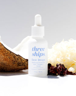 Dew Drops Mushroom Hyaluronic Acid + Vitamin C Serum | Three Ships