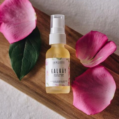 KALKÁY WILD ROSE FACIAL OIL | SḴWÁLWEN BOTANICALS