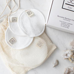 Só Bare - Reusable Bamboo Cotton Facial Rounds | Só Luxury