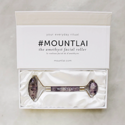 The De-Puffing Amethyst Facial Roller | Mount Lai