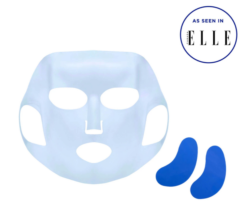 Reusable Silicone Sheet Mask Set for Face + Eyes | Province Apothecary