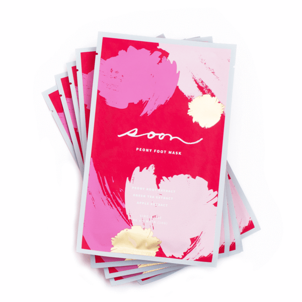 Peony Foot Mask | Soon Skincare